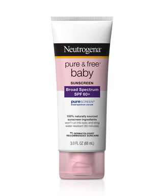 Pure & Free® Baby Sunscreen Lotion Broad Spectrum SPF 60+