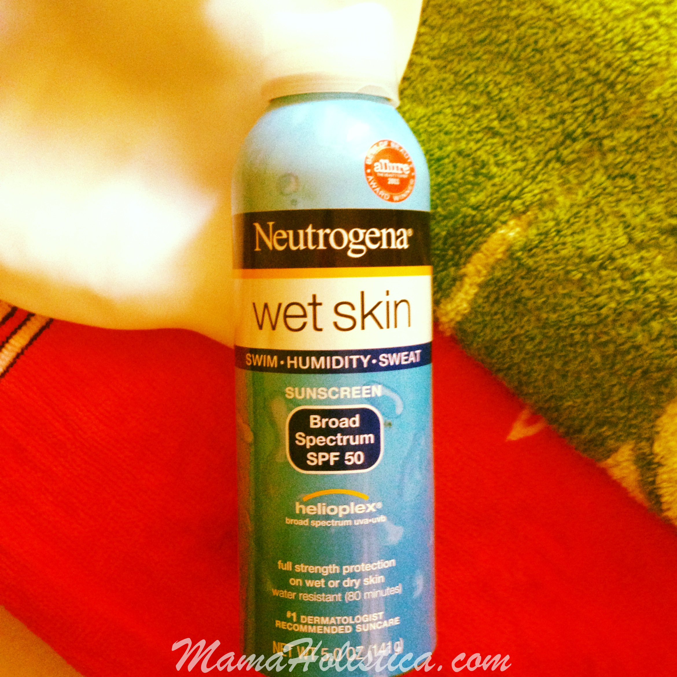 Neutrogena® Wet Skin Spray SPF 50
