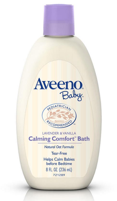 AVEENO® BABY® CALMING COMFORT BATH.