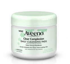 AVEENO® Clear Complexion Daily Cleansing Pads.