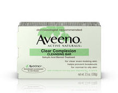 AVEENO® Clear Complexion Cleansing Bar.
