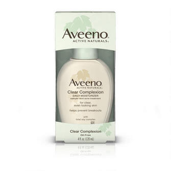 AVEENO® CLEAR COMPLEXION DAILY MOISTURIZER.