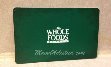Nuestro Segundo Aniversario en Mamá Holística. Sorteo de 2 Whole Foods Markets Gift Cards. #MamisHolisticas 