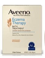 AVEENO® ECZEMA THERAPY BATH TREATMENT.